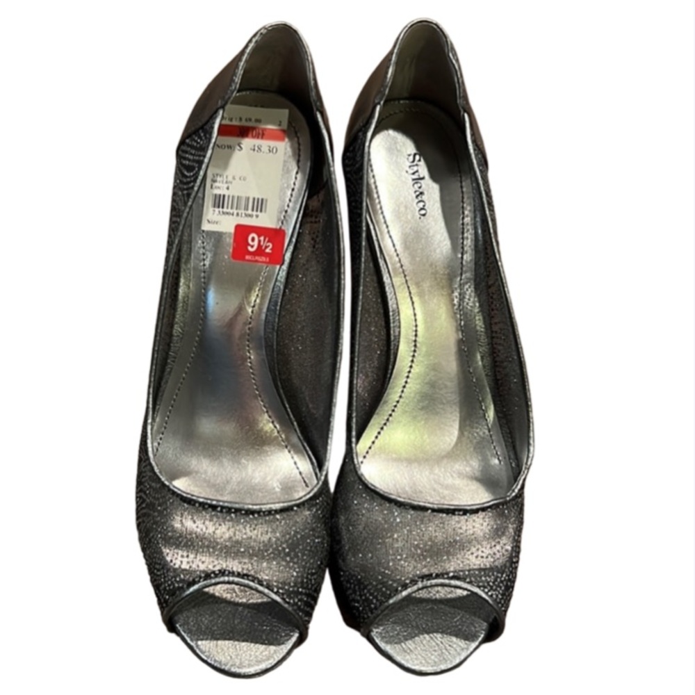 NWT (no box) Style & Co Naveah Heels Size 9.5 - Picture 8 of 16